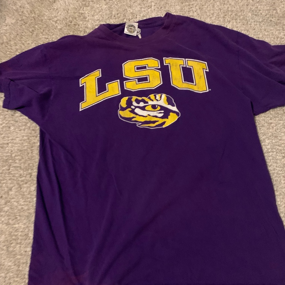 LSU Purple Short Sleeve Tee